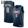 Maillot Basket Enfant Oklahoma City Thunder Jalen Williams 2025-26 Nike City Edition Noir Swingman Maillot Basket Enfant Oklahoma City Thunder Jalen Williams 2025-26 Nike City Edition Noir Swingman